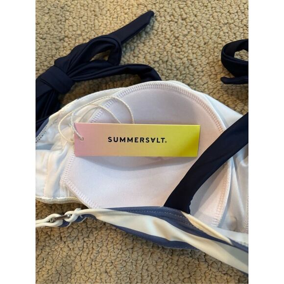 NWT summersalt The Tie Oasis Bikini Top - Picture 5 of 6